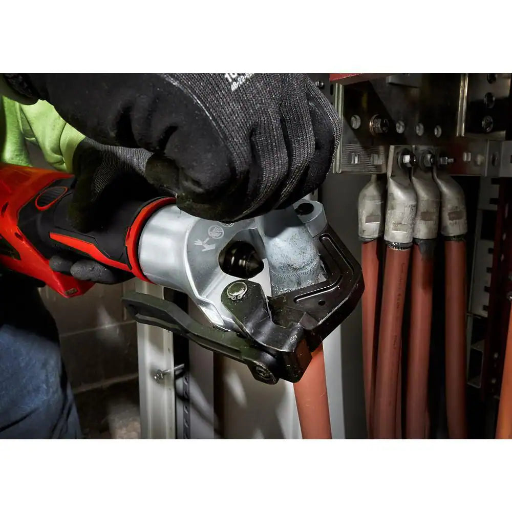 M18 18V Lithium-Ion Cordless FORCE LOGIC 750 MCM Dieless Crimping Tool Kit with 2 2.0 Ah Batteries and Bag