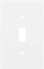 Single Oversized Wall Plate Cover, 1 Gang, Light Switch Cover, 3.1” X 4.9”, Outlet Covers, Screws Included, White, 30598